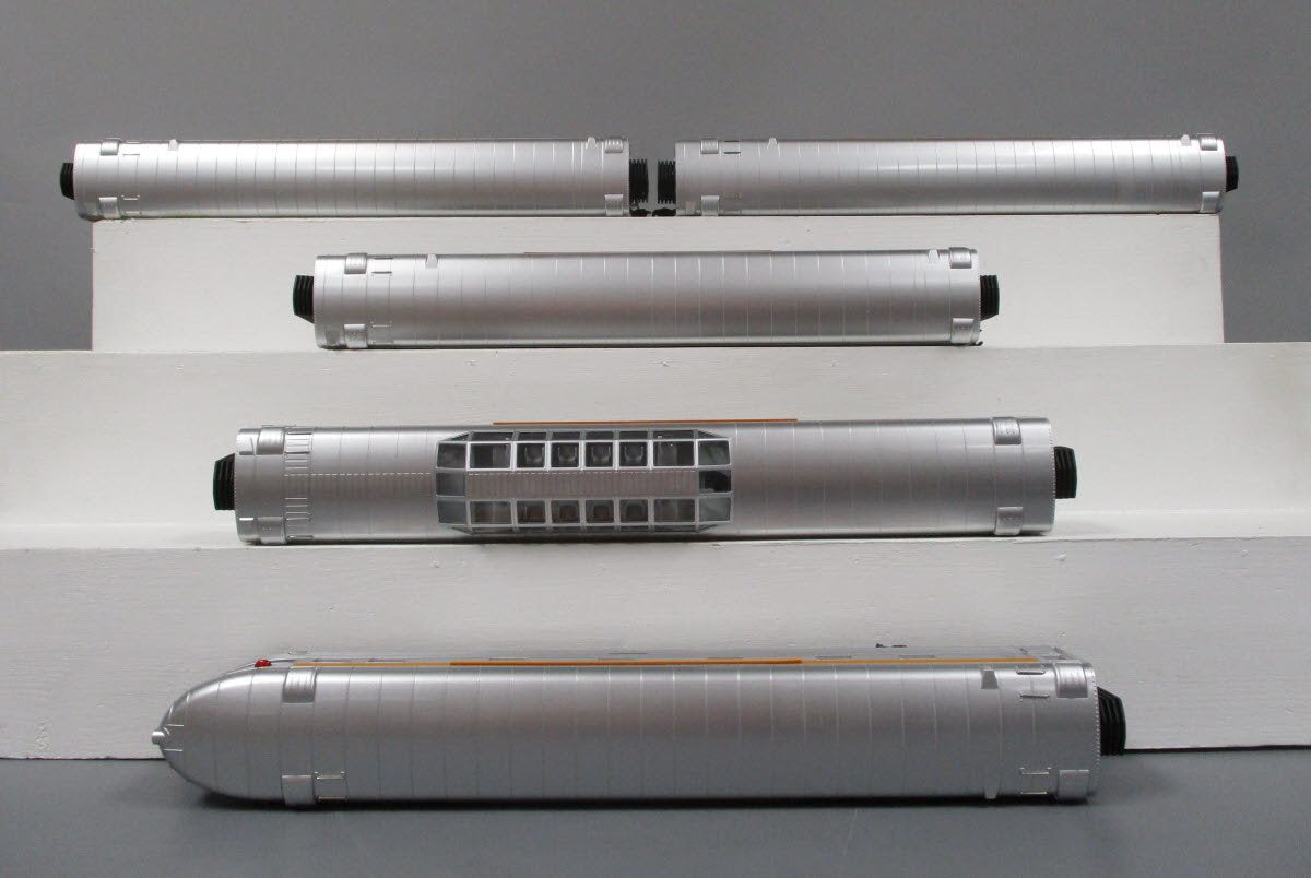MTH 20-6549 O Gauge Chessie System 70' Streamlined Passenger Car (Set of 5) NIB