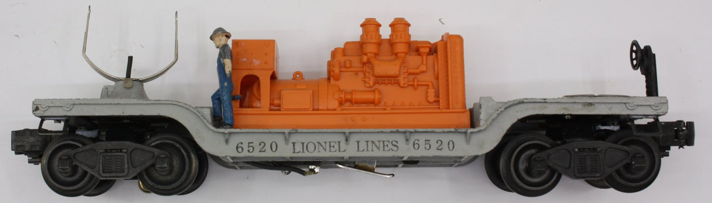 Lionel 6520-03 Car Frame Almost Complete Missing Searchlight