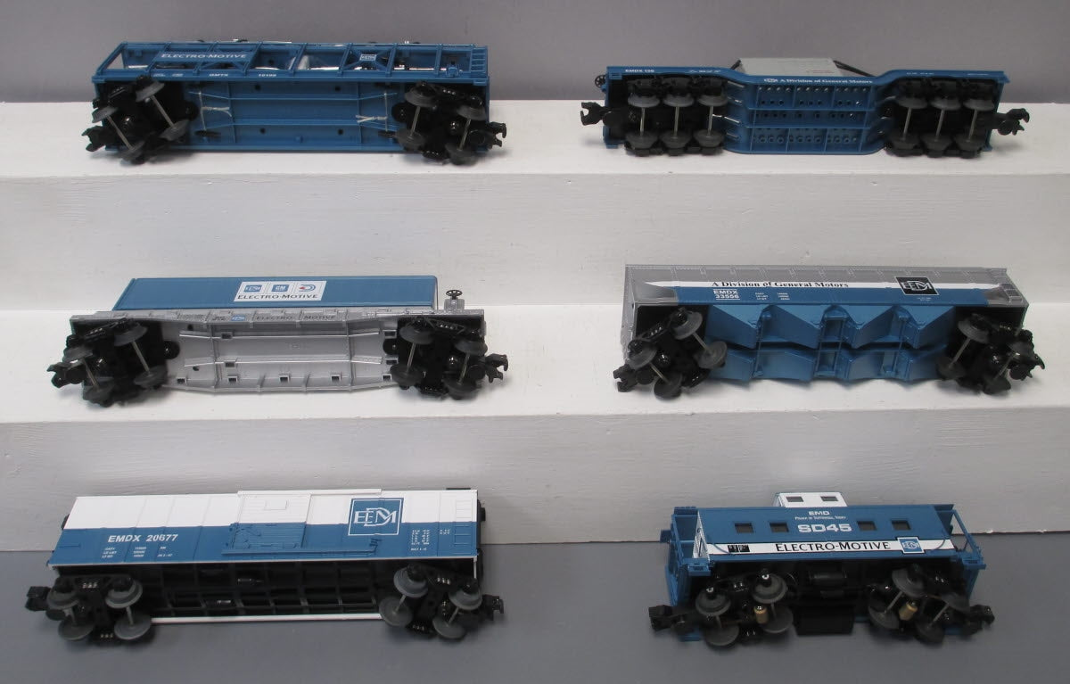 MTH 30-7012 O Electro Motive Division Freight Car Set (Set of 6) MT/Box