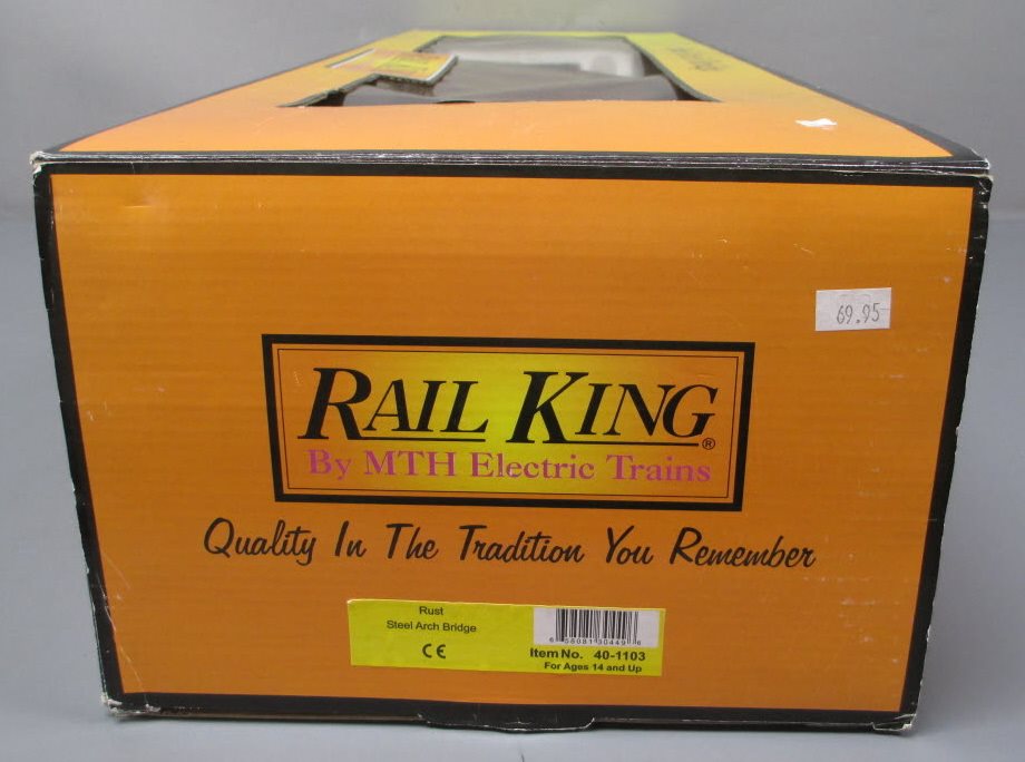 MTH 40-1103 O Scale Steel Arch Bridge LN/Box