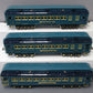 MTH 11-40021 Std. Gauge Blue Comet 3-Car Passenger Set MT/Box