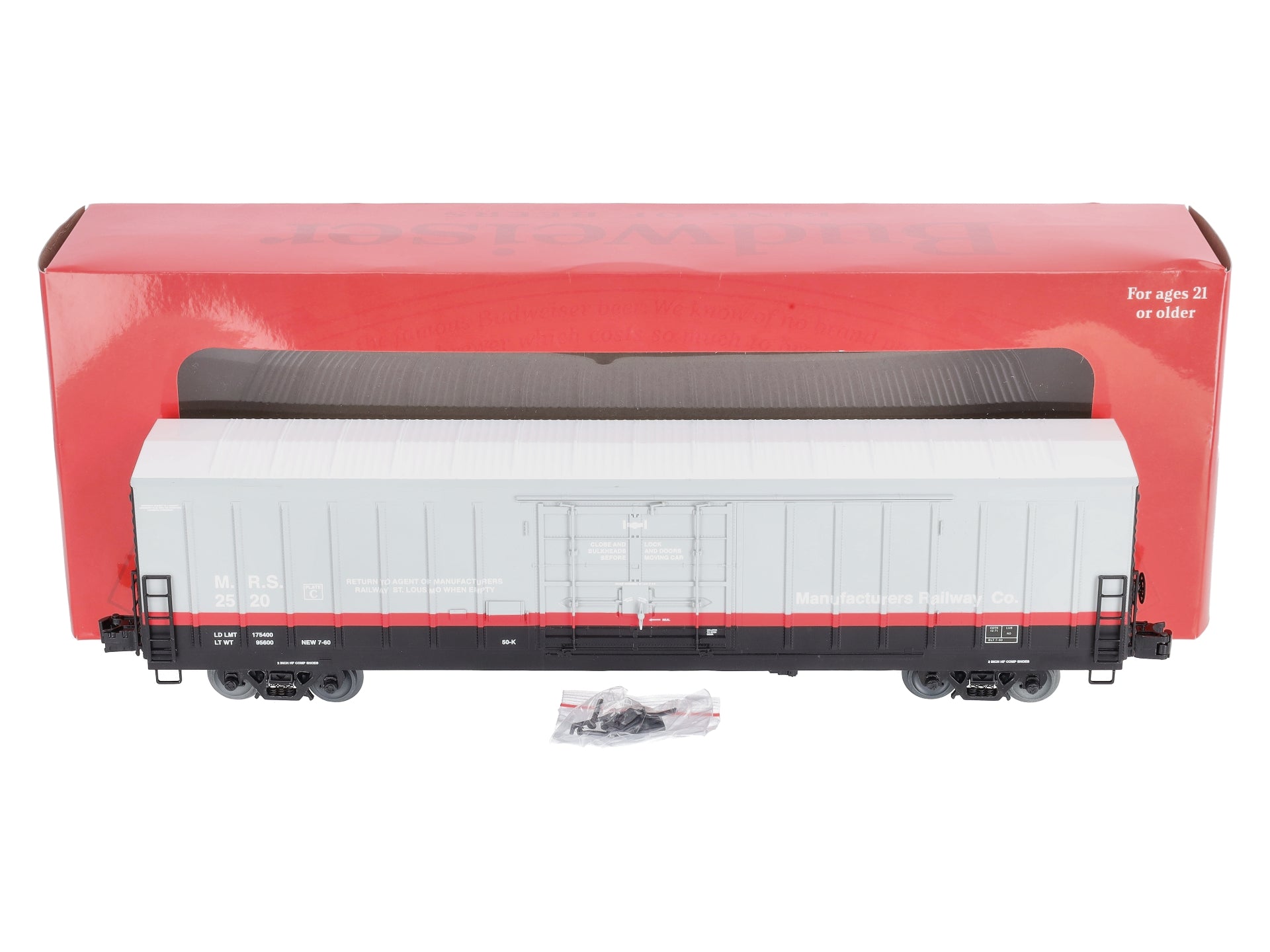 Lionel 2026591 O MRS Manufacturers Ry Beer Car #2520