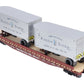 Lionel 2026632 O Pennsylvania Mason Dixon 50' Flatcar w/ 20' Trailers #469625