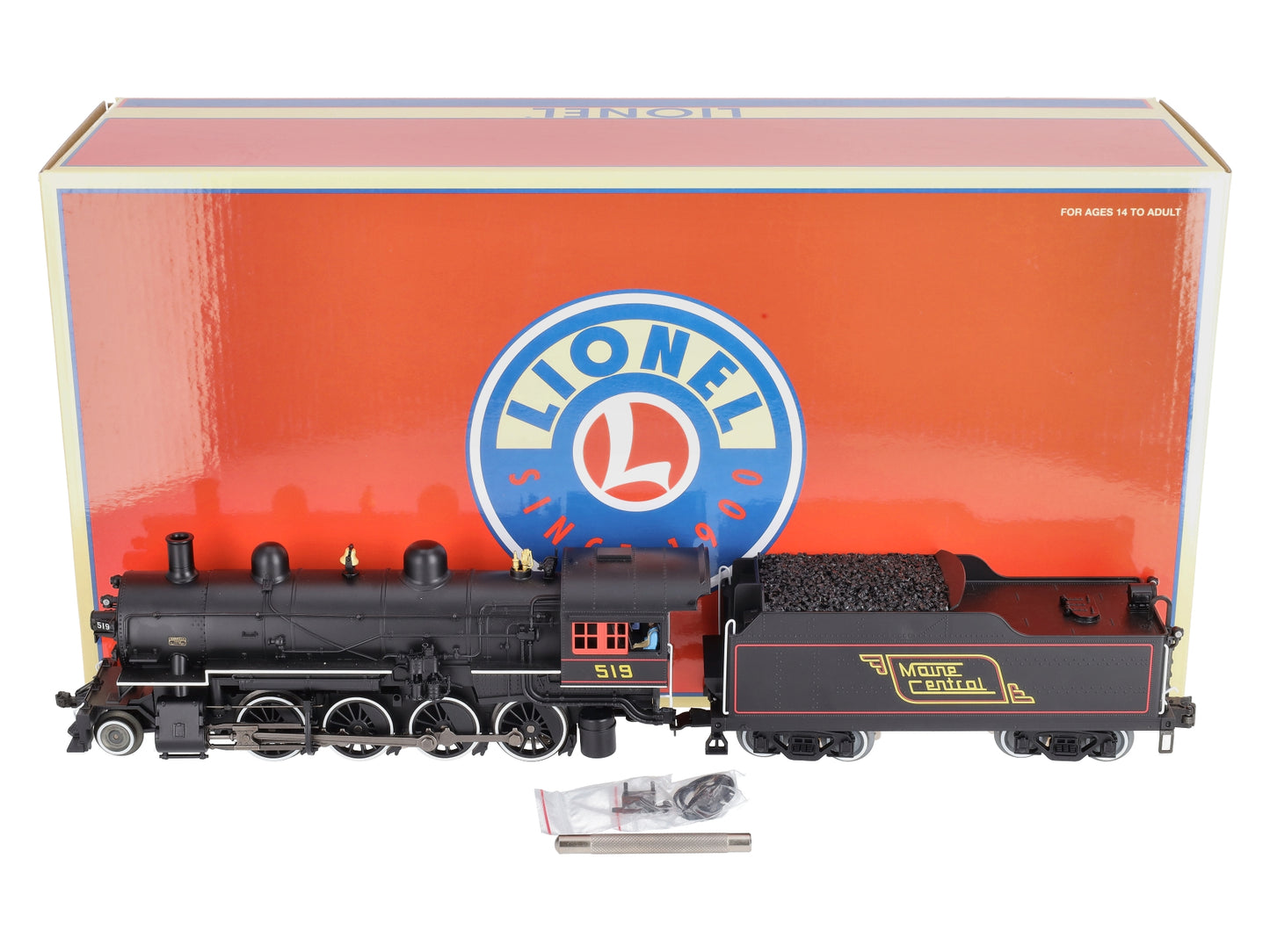 Lionel 2231110 O Maine Central Legacy 2-8-0 Steam Locomotive #519