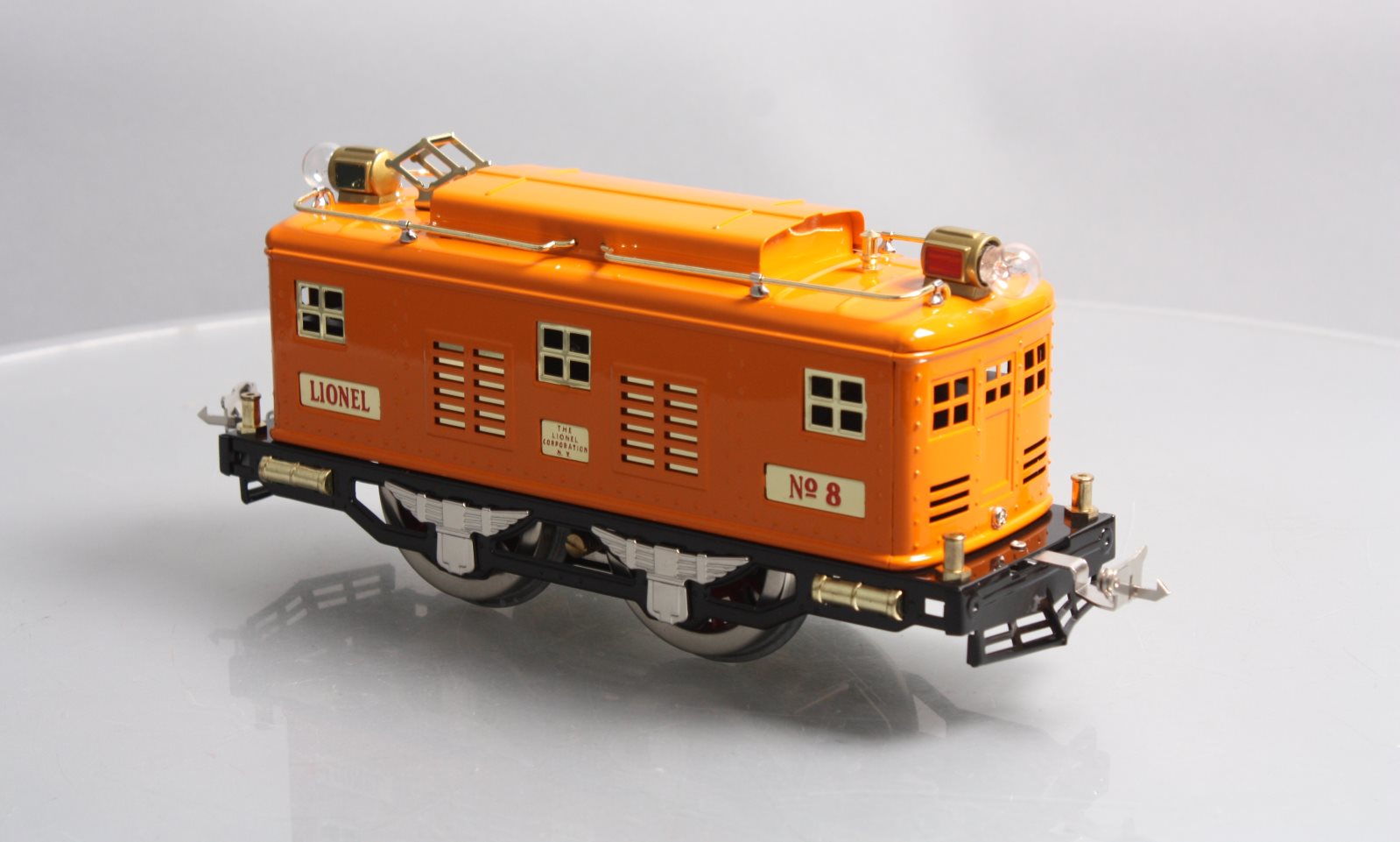 MTH 11-2005-0 Orange No. 8E Std. Gauge Electric -Traditional