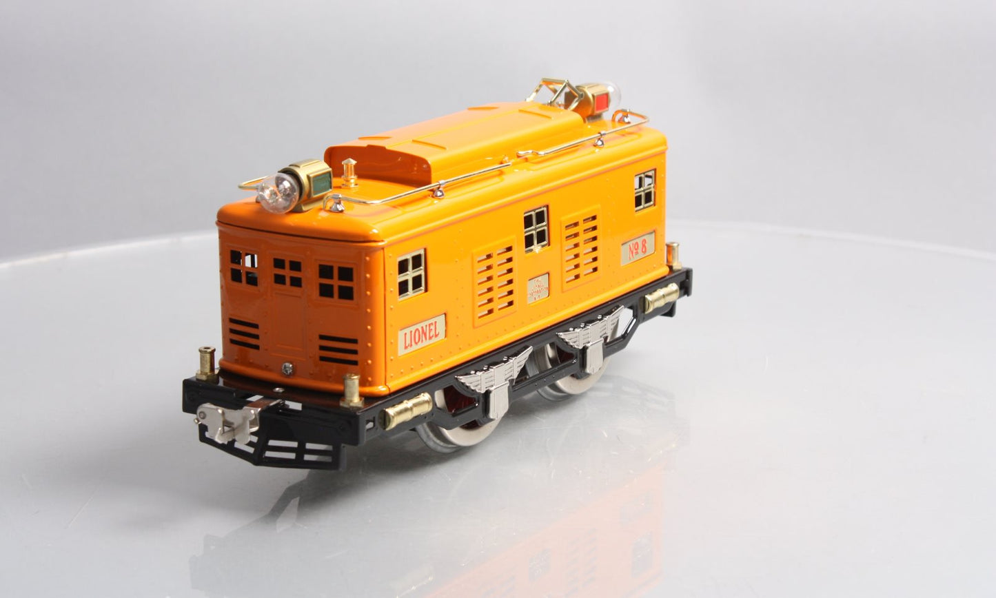 MTH 11-2005-0 Orange No. 8E Std. Gauge Electric -Traditional