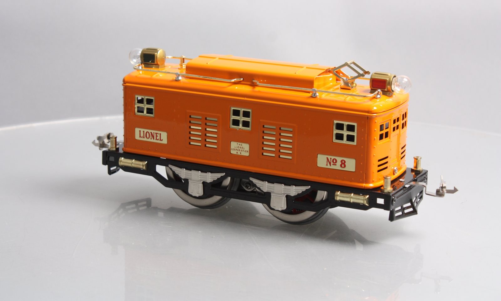 MTH 11-2005-0 Orange No. 8E Std. Gauge Electric -Traditional