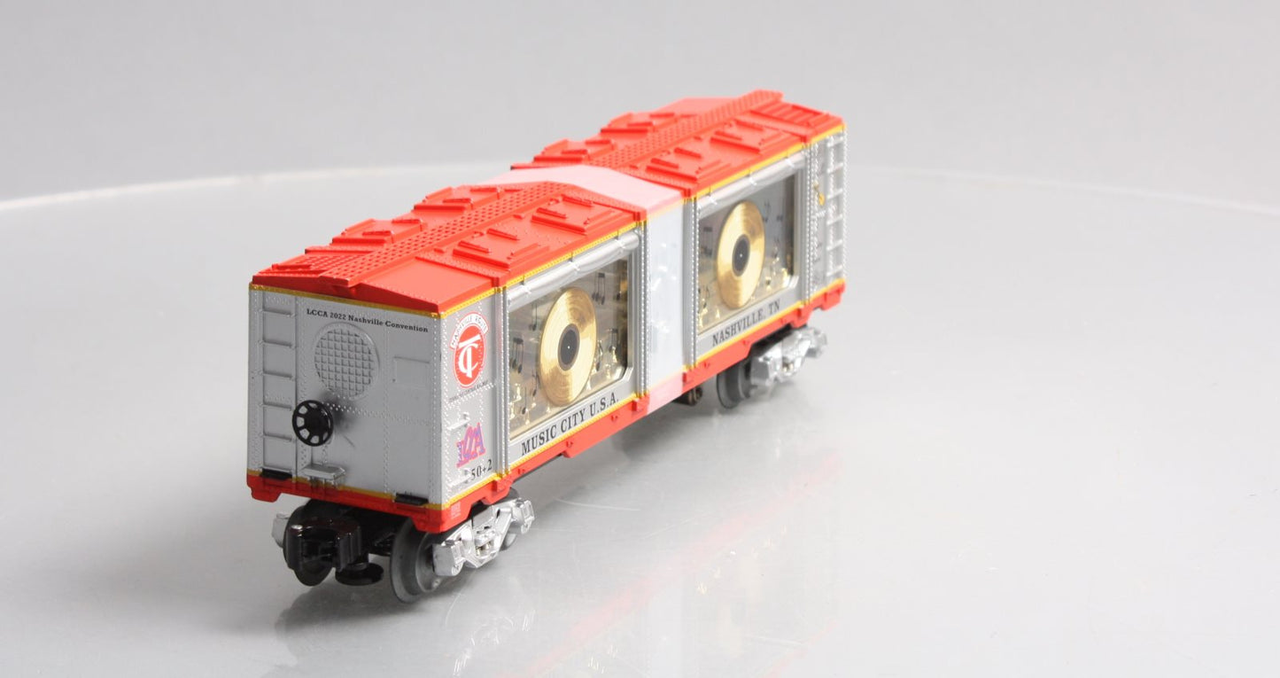 Lionel 2201210 O Gauge 2022 Nashville Convention Mint Car NIB