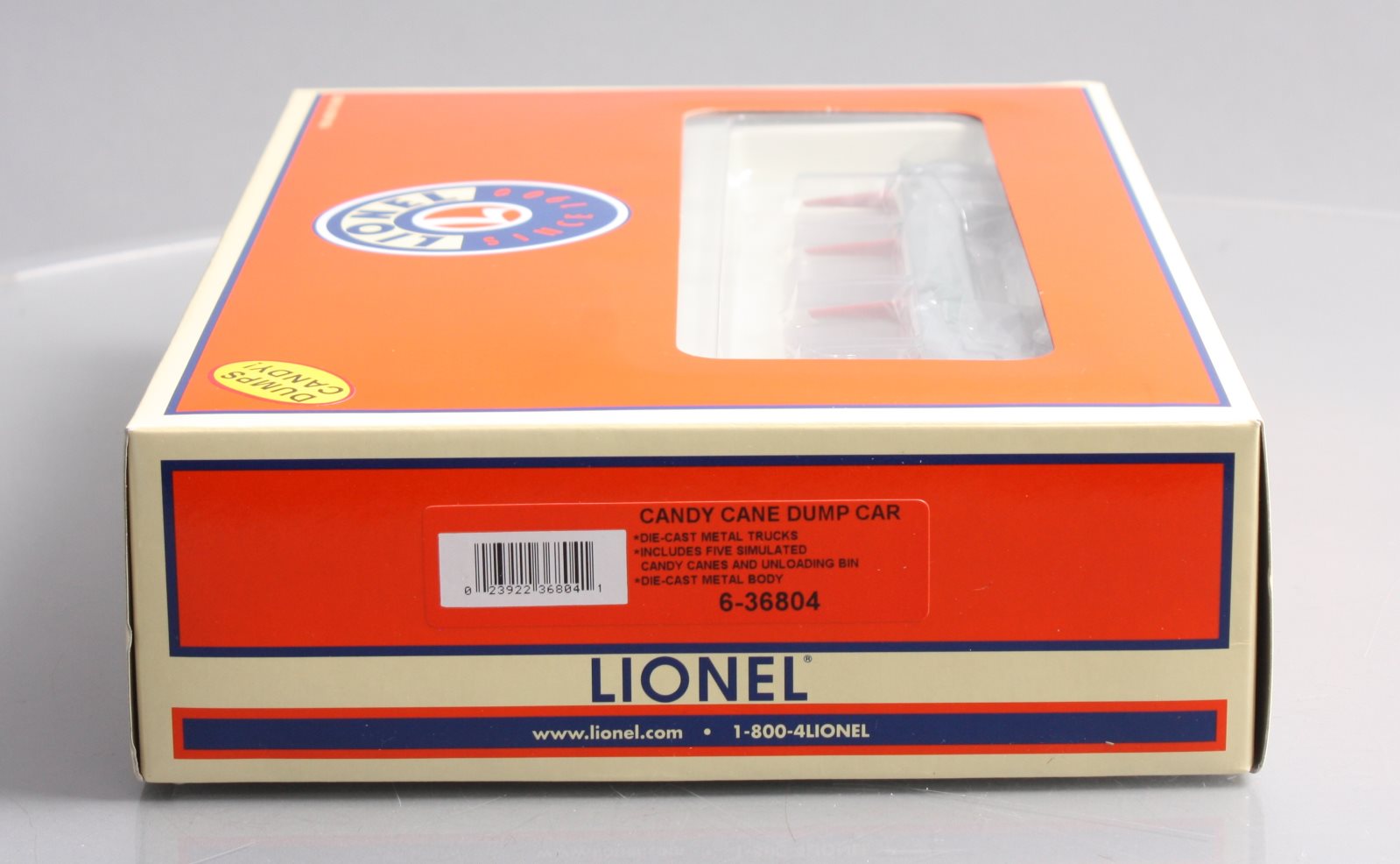 Lionel 6-36804 Candy Cane Dump Car LN/Box