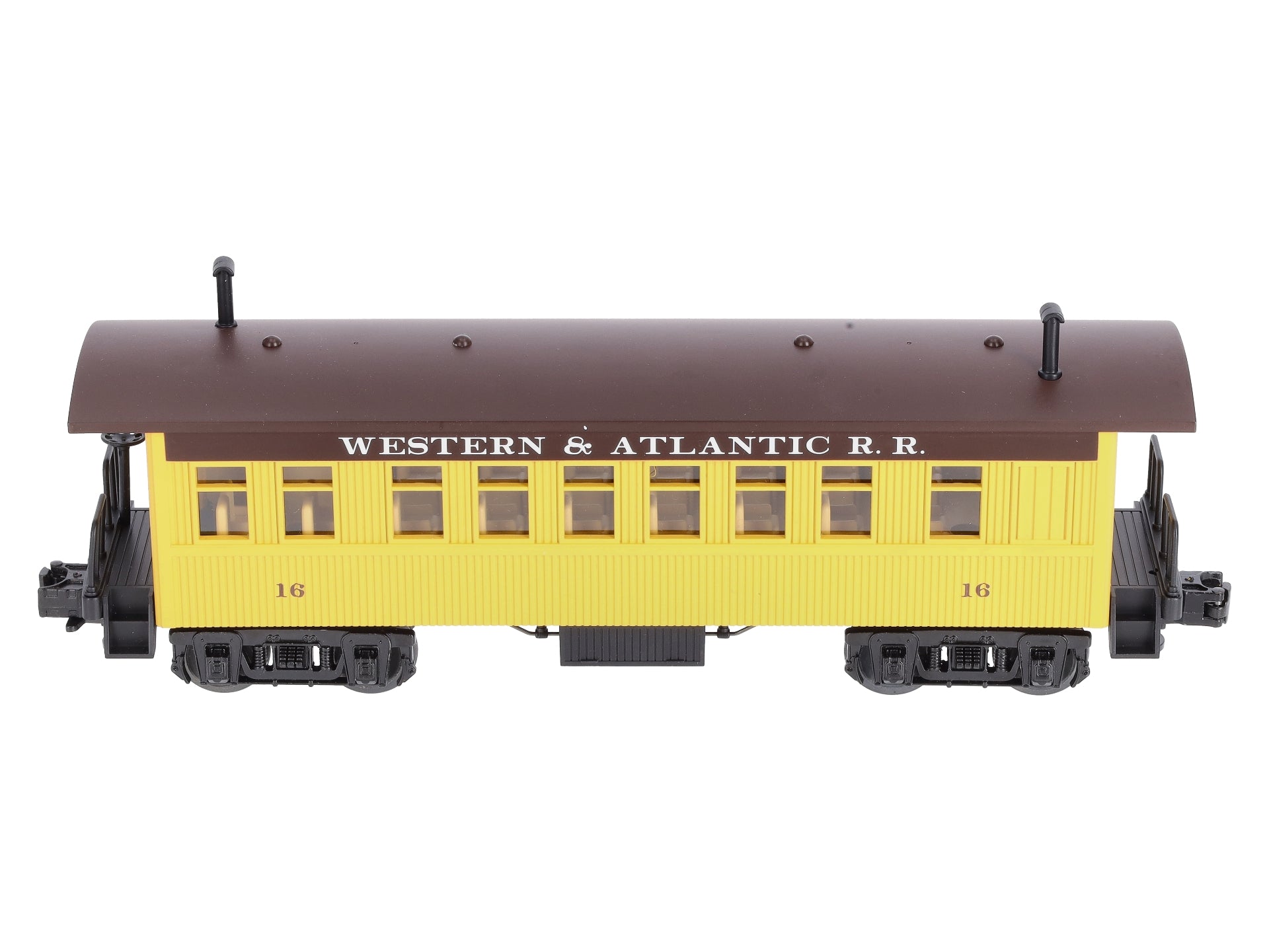 MTH 30-6400-1 O Gauge Western & Atlantic Railroad Overton Illuminated Coach