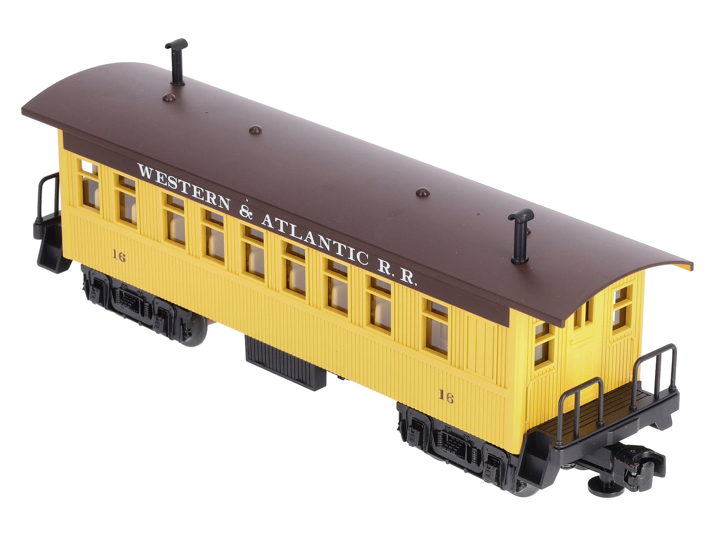 MTH 30-6400-1 O Gauge Western & Atlantic Railroad Overton Illuminated Coach