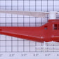 Lionel 6504-105 Red Helicopter with Tinted Nose