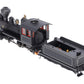 Bachmann 28306 On30 Painted & Unlettered 4-4-0 American Steel Cab w/DCC Loco