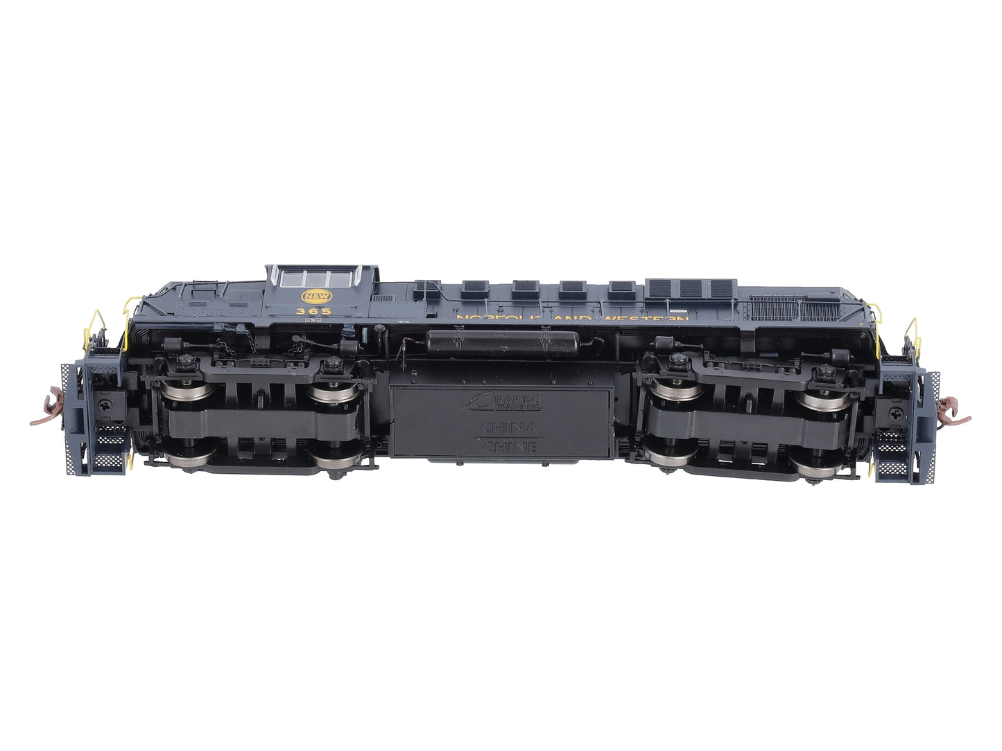 Rapido Trains 31521 HO Norfolk & Western RS-11 Diesel Locomotive DCC/Sound #365