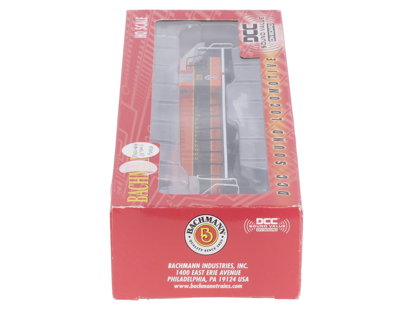 Bachmann 63906 HO Great Northern ALCO RS3 Diesel Locomotive Sound/DCC