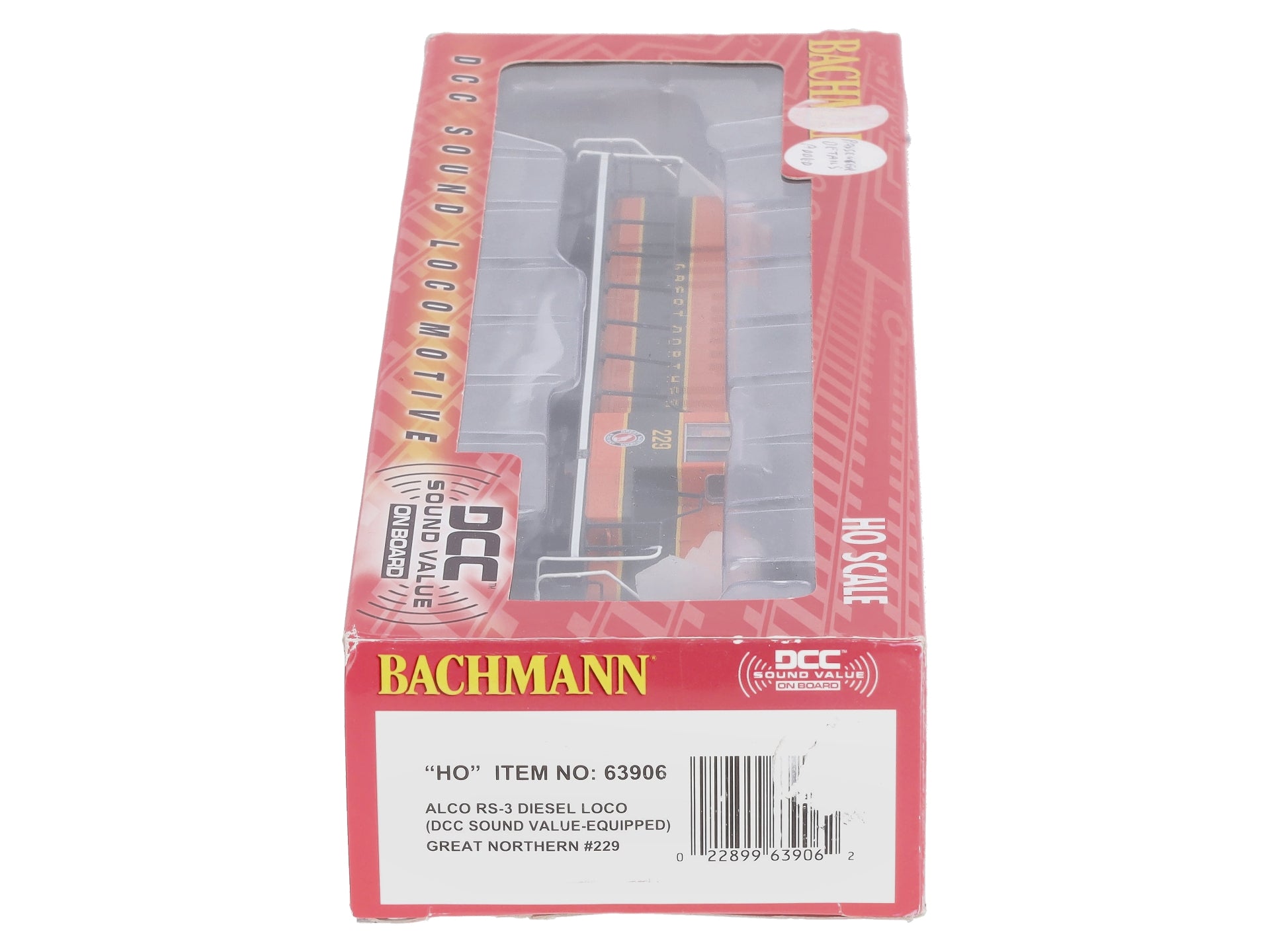 Bachmann 63906 HO Great Northern ALCO RS3 Diesel Locomotive Sound/DCC