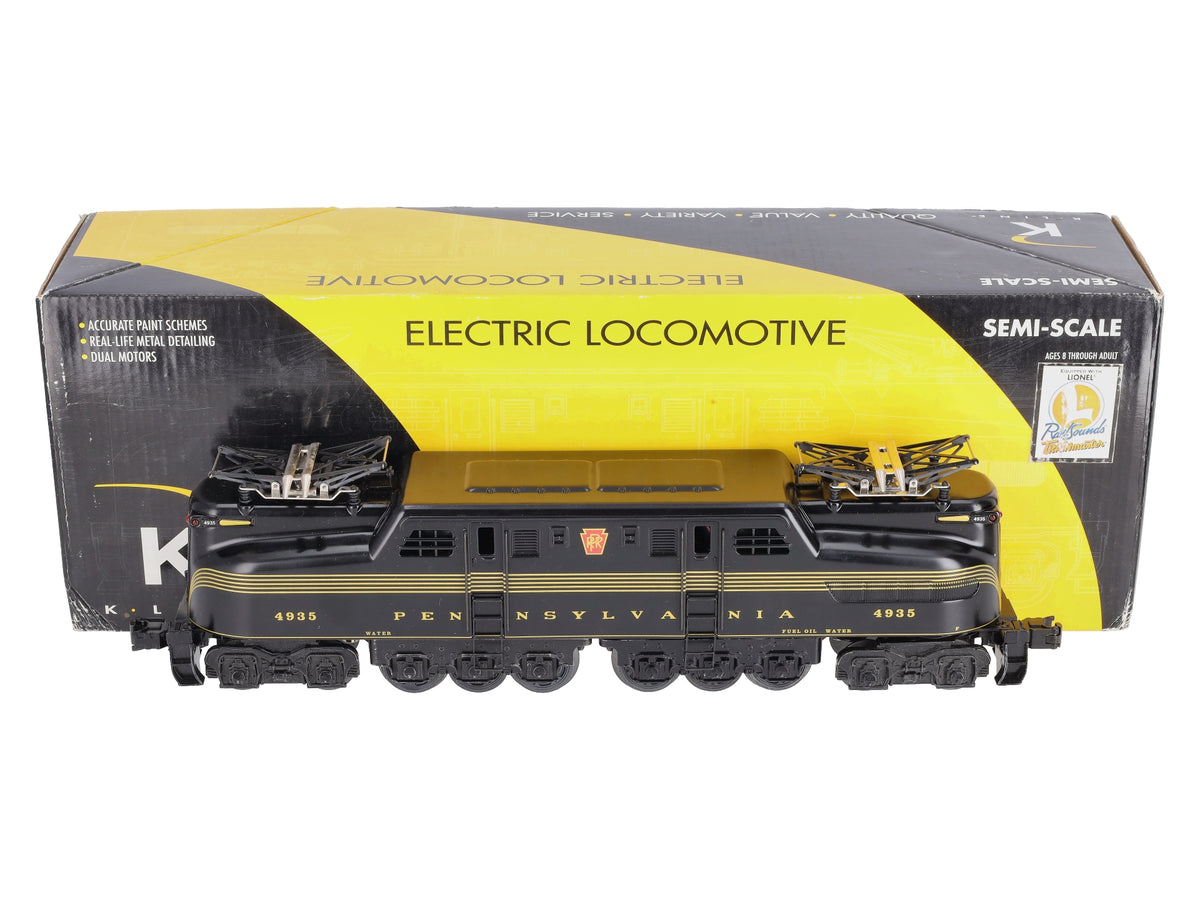 K-Line K2780-4935 O PRR Black Jack Diecast GG-1 Electric Locomotive #4935 LN/Box