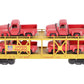 MTH 30-76065 O Union Pacific Auto Carrier Flat Car with ‘53 Ford Pickups #54101 LN/Box