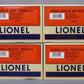 Lionel 6-39119 O Gauge Southern Aluminum 4-Pack Passenger Car Set NIB
