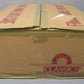 Lionel 6-13402 Standard Red Tinplate Passenger Cars #323, 324, 325 (Pack of 3) LN/Box