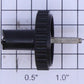 Lionel 0333-6 HO Gauge Satellite Launching Car Winding Spool with Shaft