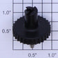 Lionel 0333-6 HO Gauge Satellite Launching Car Winding Spool with Shaft