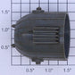 Lionel 3520-12 O Gauge Gray Plastic Searchlight Housing