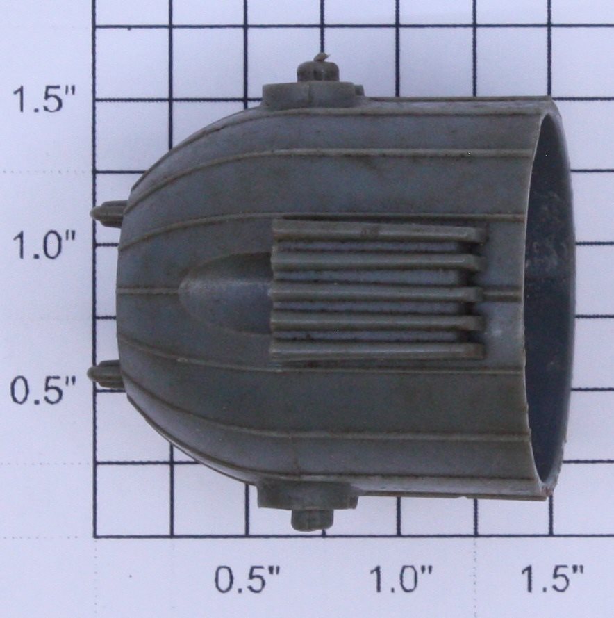 Lionel 3520-12 O Gauge Gray Plastic Searchlight Housing