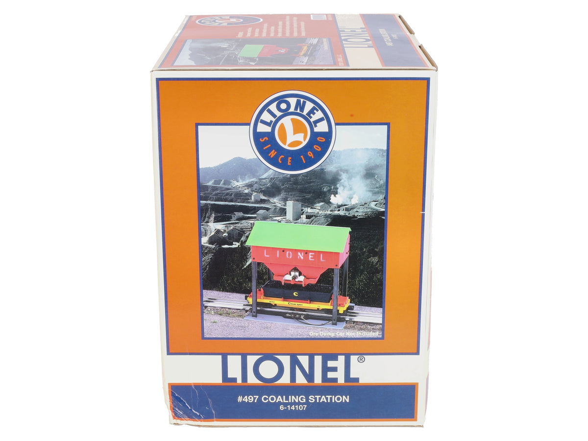 Lionel 6-14107 O Gauge Operating Coaling Station #497 LN/Box