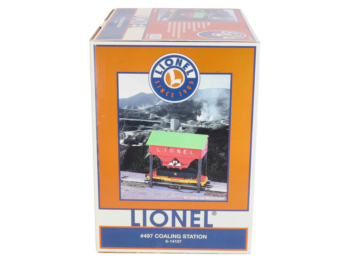 Lionel 6-14107 O Gauge Operating Coaling Station #497 LN/Box