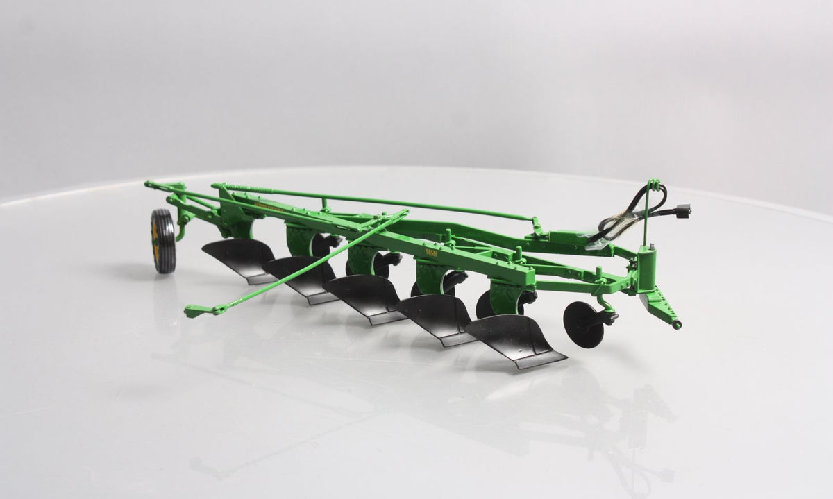 Ertl 5763 1:16 Scale Diecast John Deere Model F14H 5-Bottom Moldboard Plow NIB