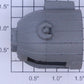 Lionel 3520-12 O Gauge Gray Plastic Searchlight Housing