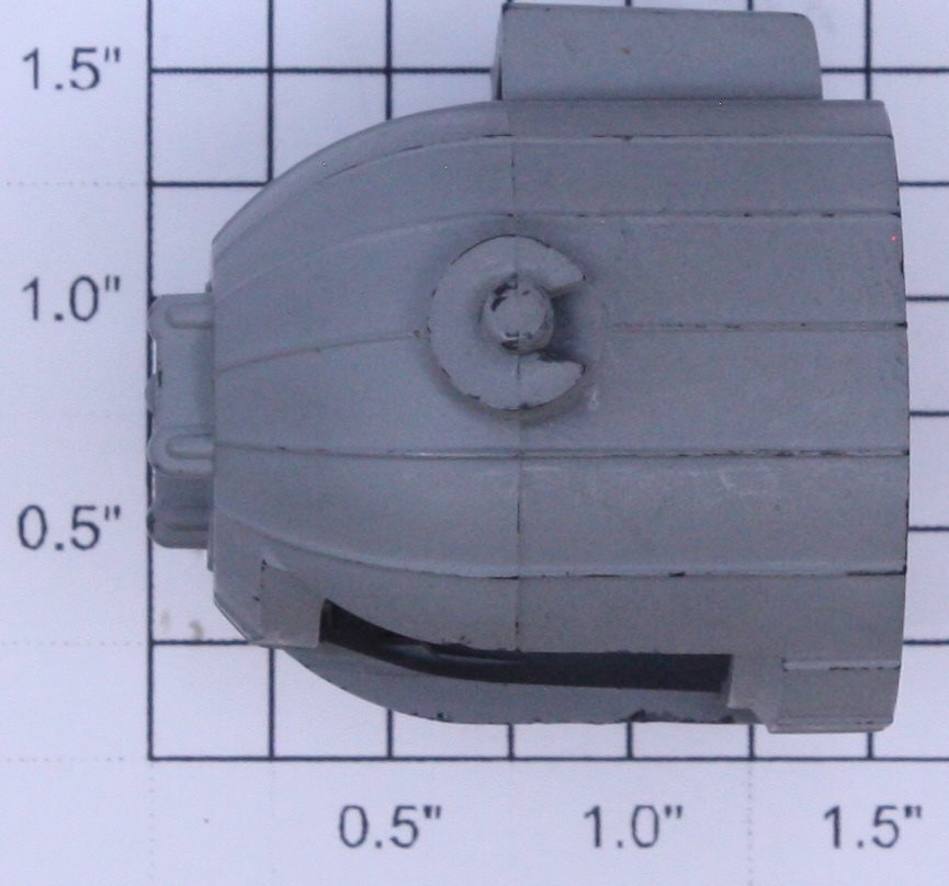 Lionel 3520-12 O Gauge Gray Plastic Searchlight Housing