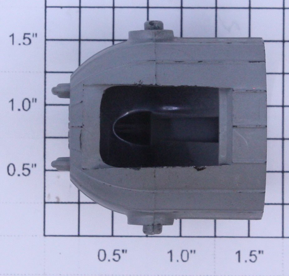 Lionel 3520-12 O Gauge Gray Plastic Searchlight Housing