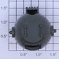 Lionel 3520-12 O Gauge Army Green Searchlight Housing Hood Only