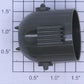 Lionel 3520-12 O Gauge Army Green Searchlight Housing Hood Only