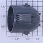 Lionel 3520-11 O Gauge Gray Searchlight Housing with Reflector