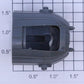 Lionel 3520-11 O Gauge Gray Searchlight Housing with Reflector