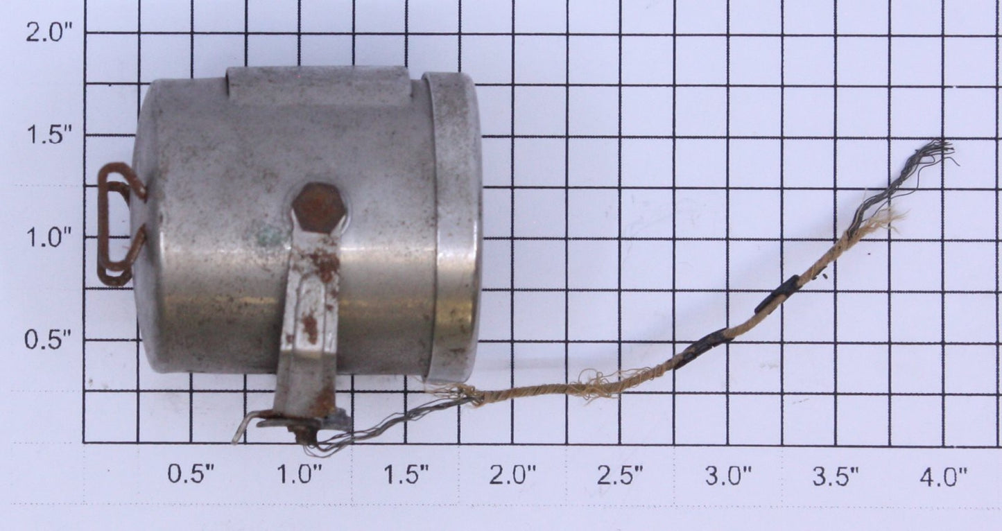 Lionel 220-1 S Gauge Pre War Nickel Searchlight with Socket, Bracket - No Lens