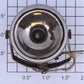 Lionel 220-1 S Gauge Pre War Nickel Searchlight with Socket, Bracket - No Lens