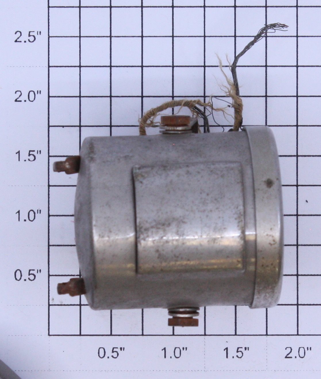 Lionel 220-1 S Gauge Pre War Nickel Searchlight with Socket, Bracket - No Lens