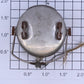 Lionel 220-1 S Gauge Pre War Nickel Searchlight with Socket, Bracket - No Lens