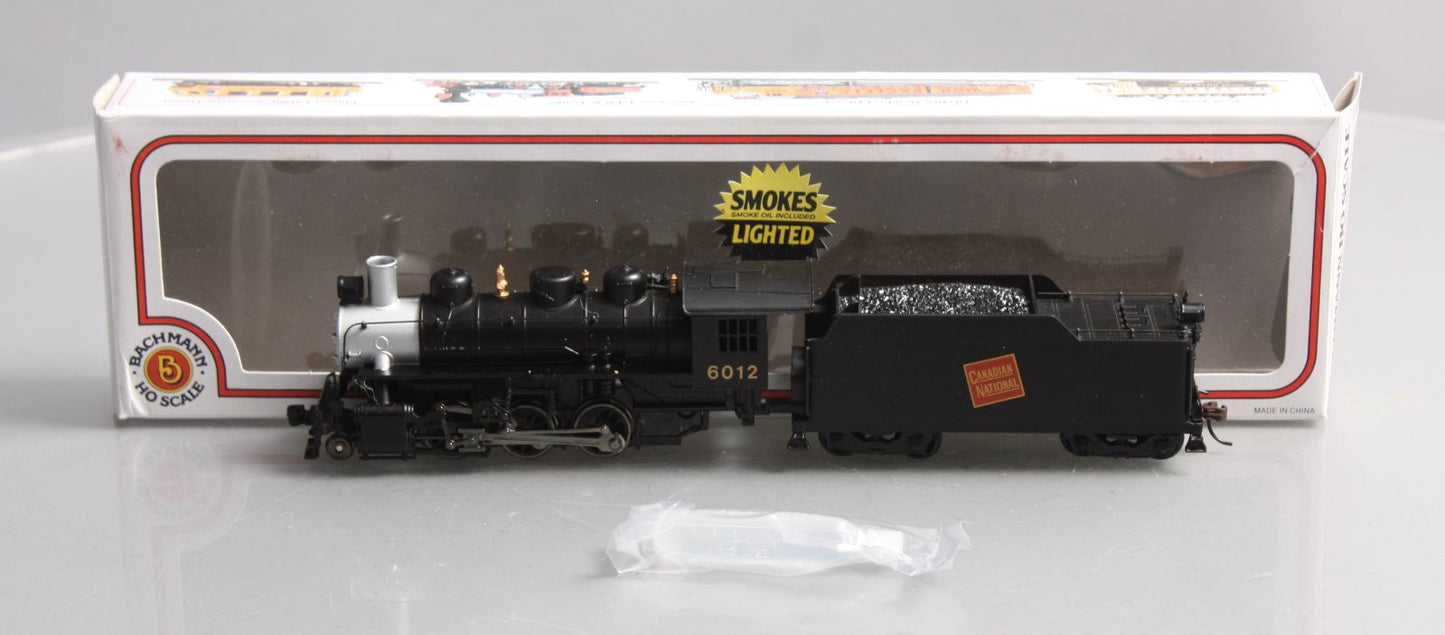Bachmann 56513 HO Canadian National 2-6-0 Mogul Steam w/Tender & Smoke #6012