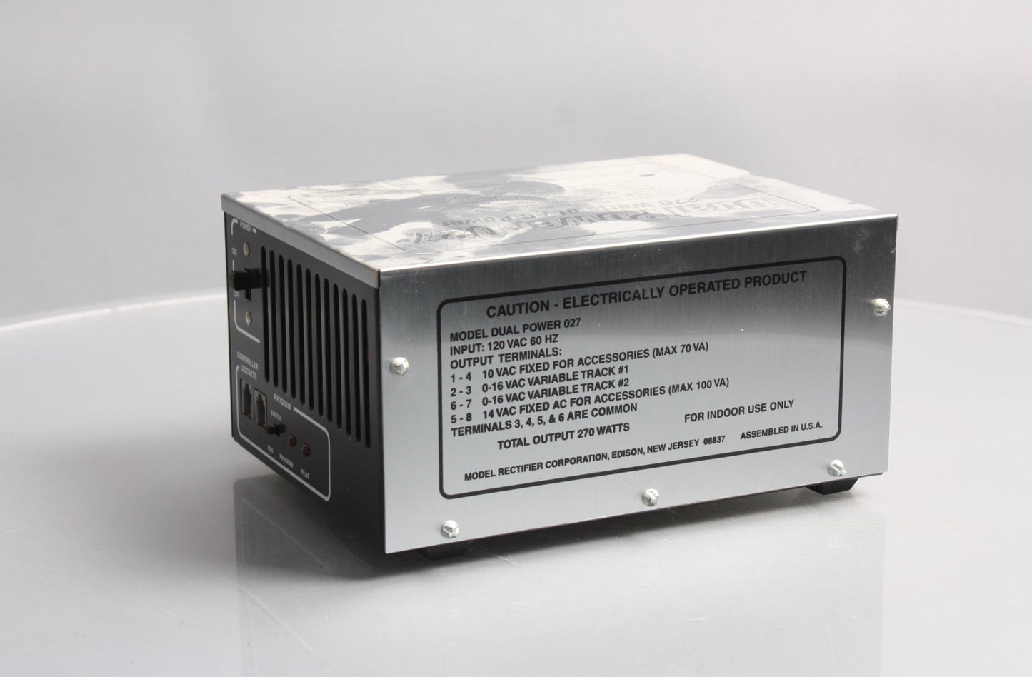 MRC AH101 O Dual Power Pack 027-270 Watt Transformer