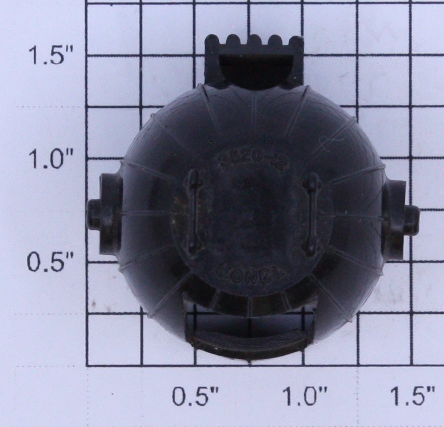 Lionel 3520-12 O Gauge Black Searchlight Housing