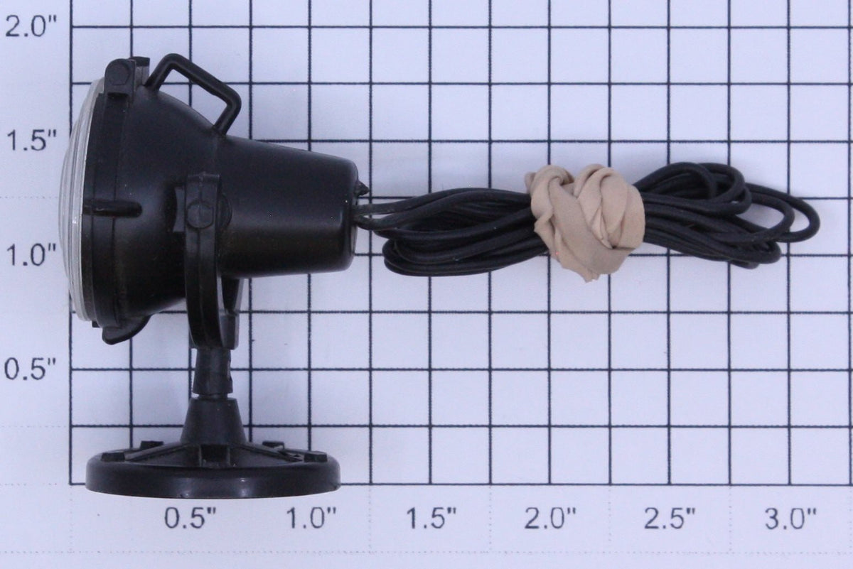 Lionel 22354-350 K-Line Black Spotlight Assembly