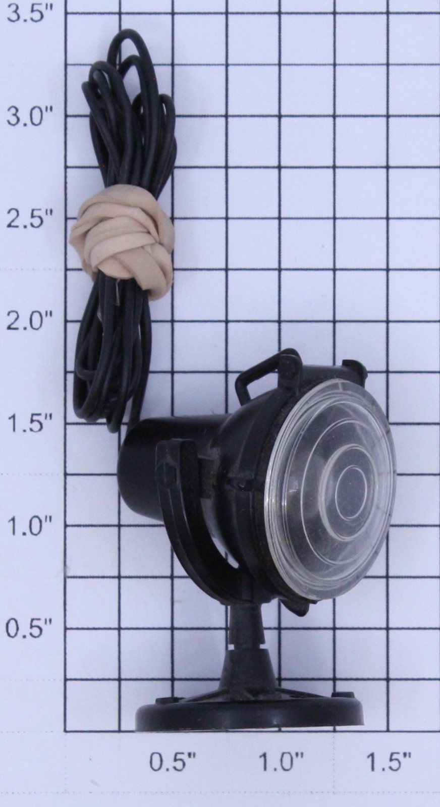 Lionel 22354-350 K-Line Black Spotlight Assembly