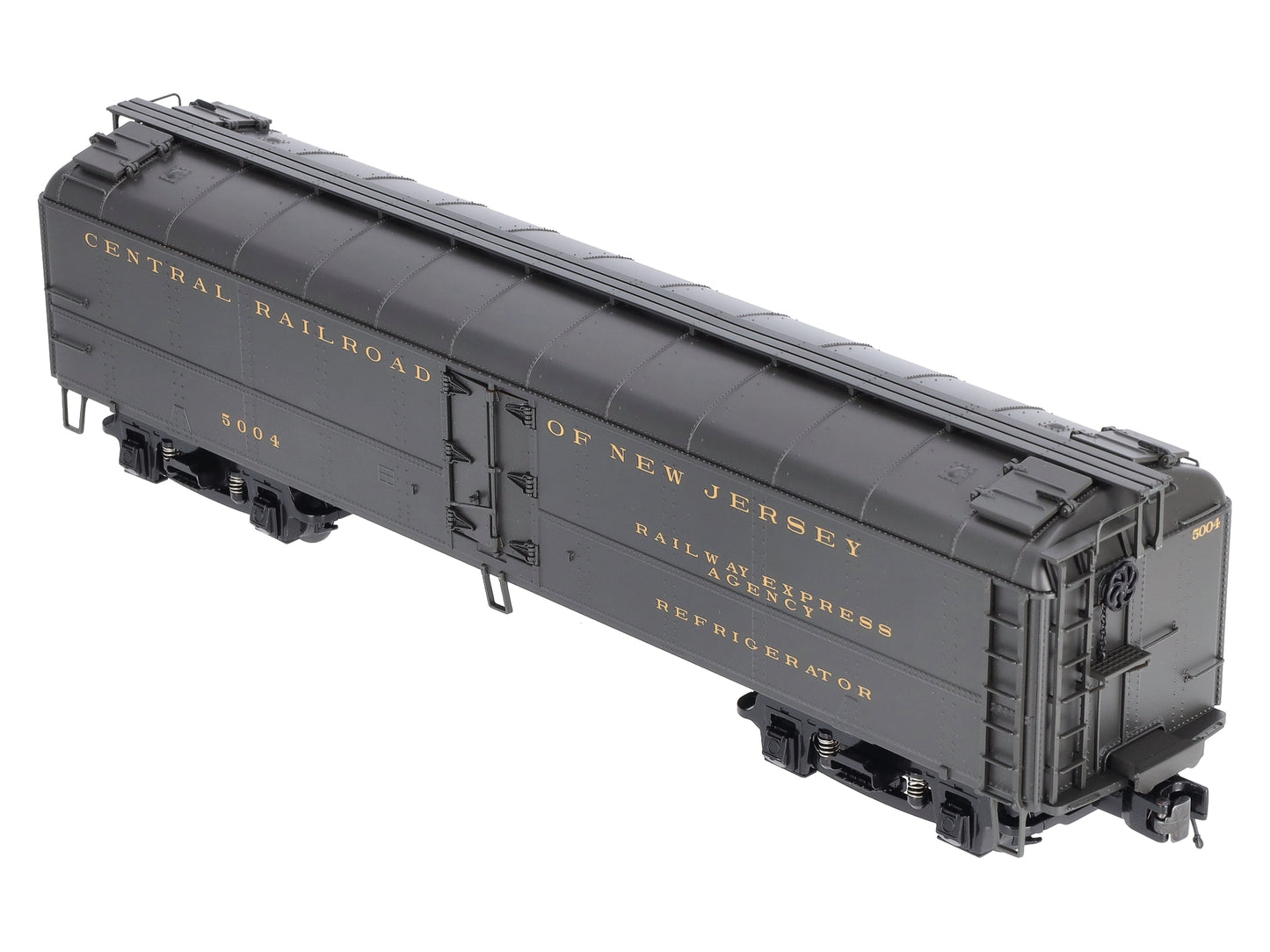 MTH 20-94072 O Gauge Jersey Central R50B Express Refrigerator Car #5004 EX/Box