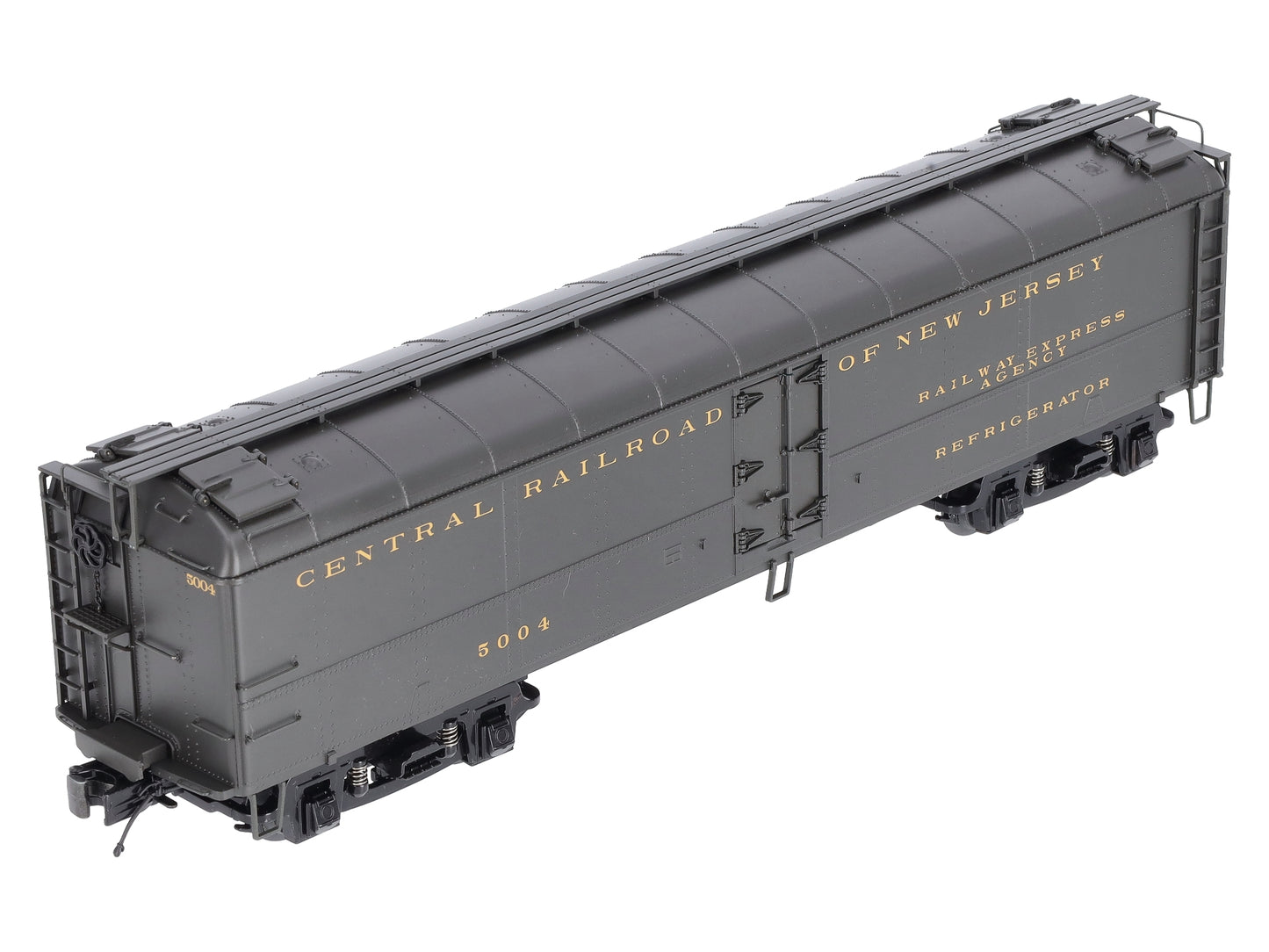 MTH 20-94072 O Gauge Jersey Central R50B Express Refrigerator Car #5004 EX/Box