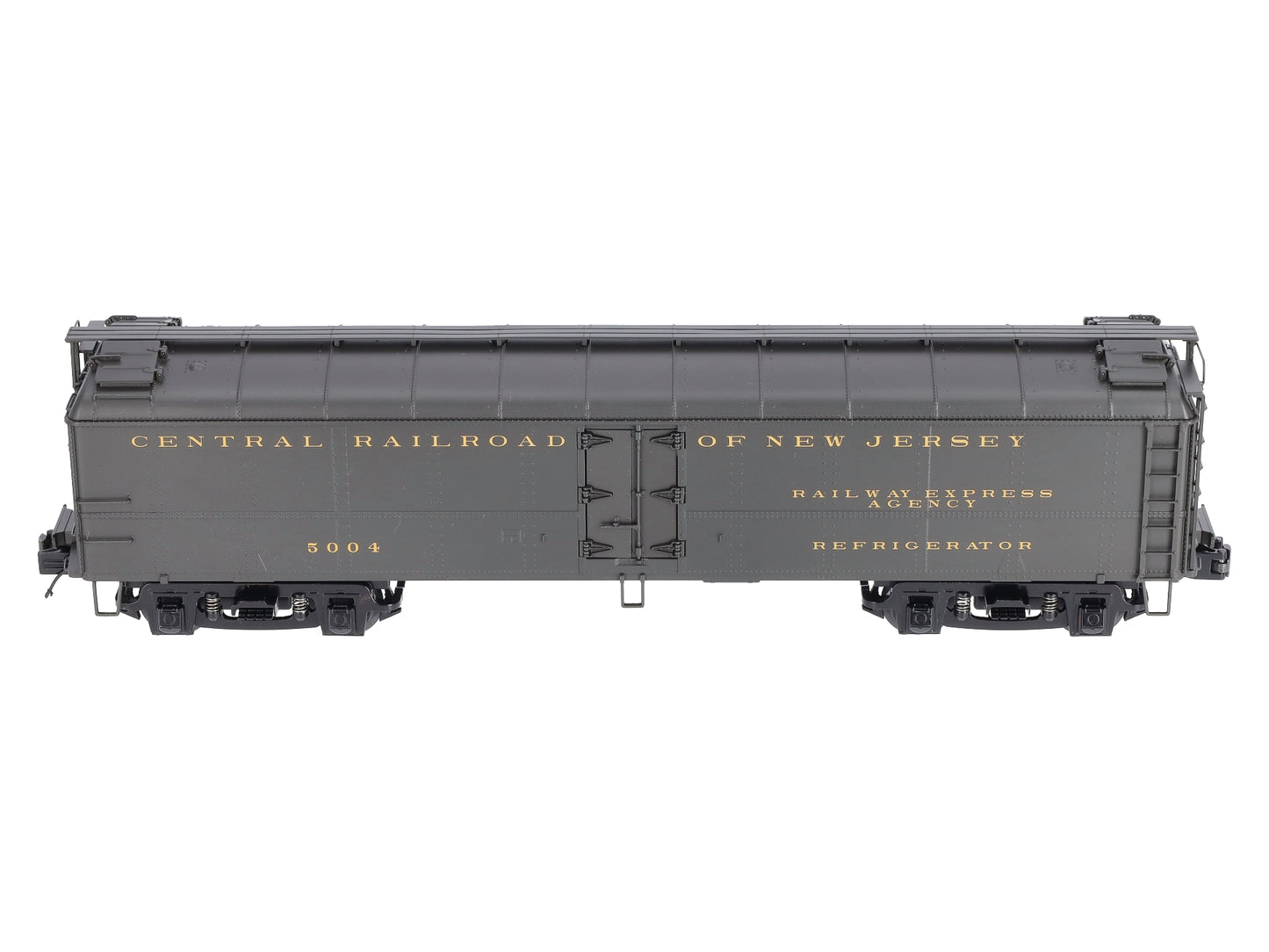 MTH 20-94072 O Gauge Jersey Central R50B Express Refrigerator Car #5004 EX/Box